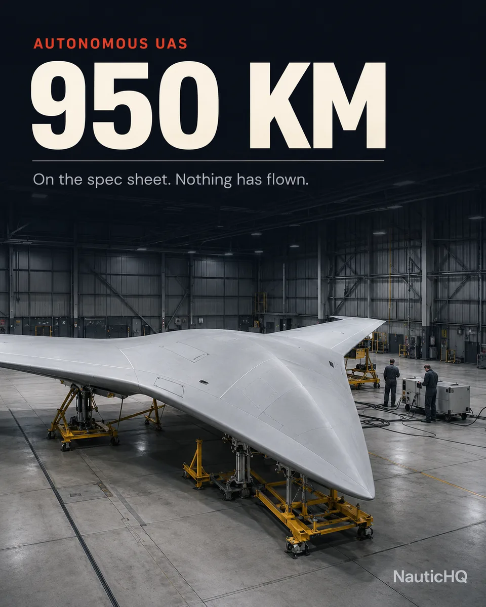 PHANTOM-950 UAS targets 950 km autonomous range