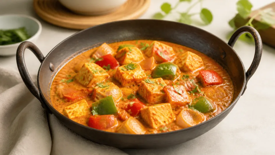 15 Minute Easy Kadai Paneer