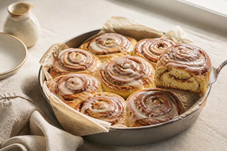 1 Hour Cinnamon Rolls with Aquafaba
