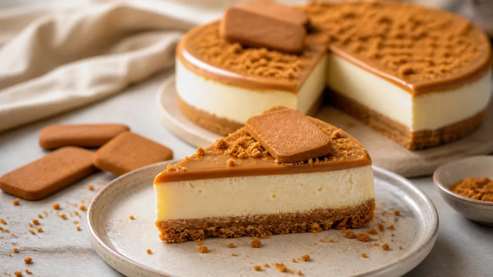 Biscoff Cheesecake (No-Bake)
