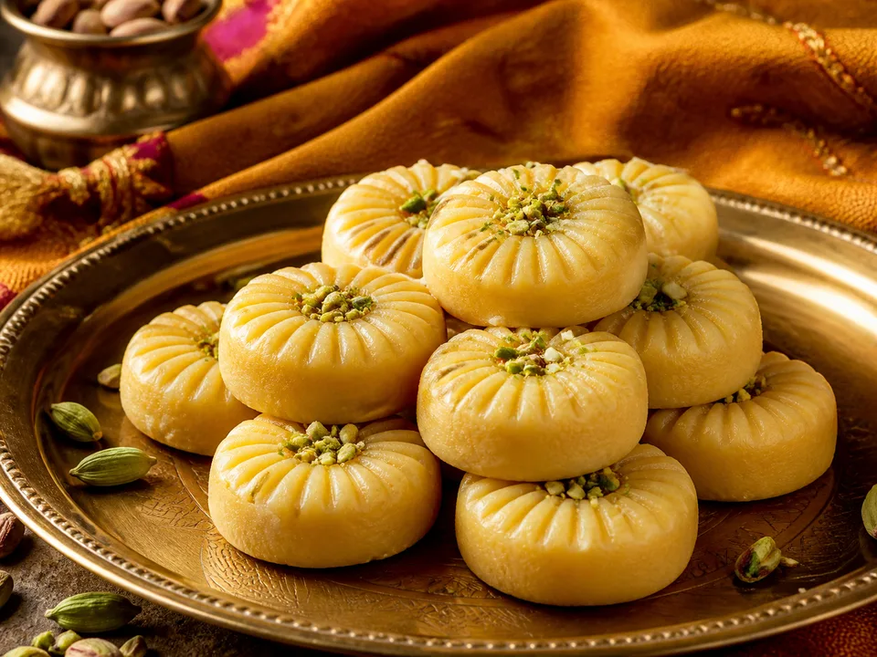 Milk Peda Recipe | Doodh Ka Peda - Halwai Style