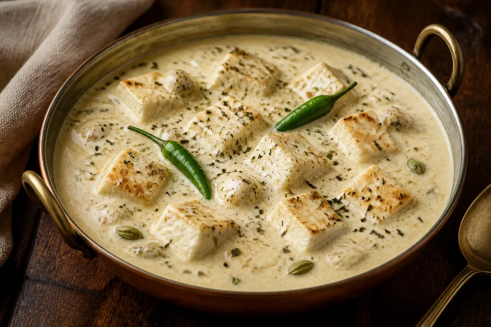 Malai Paneer (White Curry)