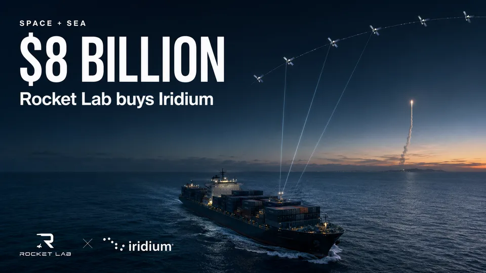 Rocket Lab to Buy Iridium for $8 Billion in Cash and Stock