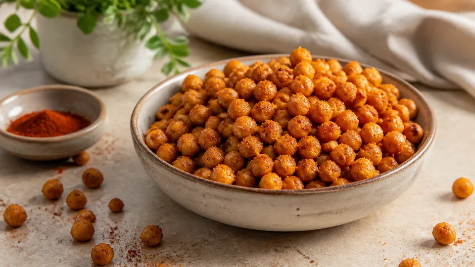 Air Fryer Chickpeas