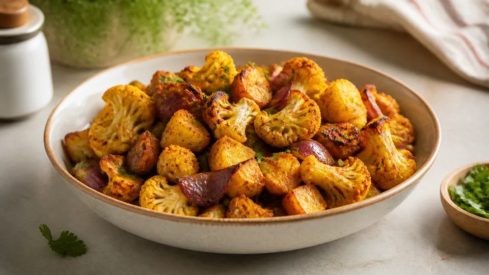 Air Fryer Aloo Gobi