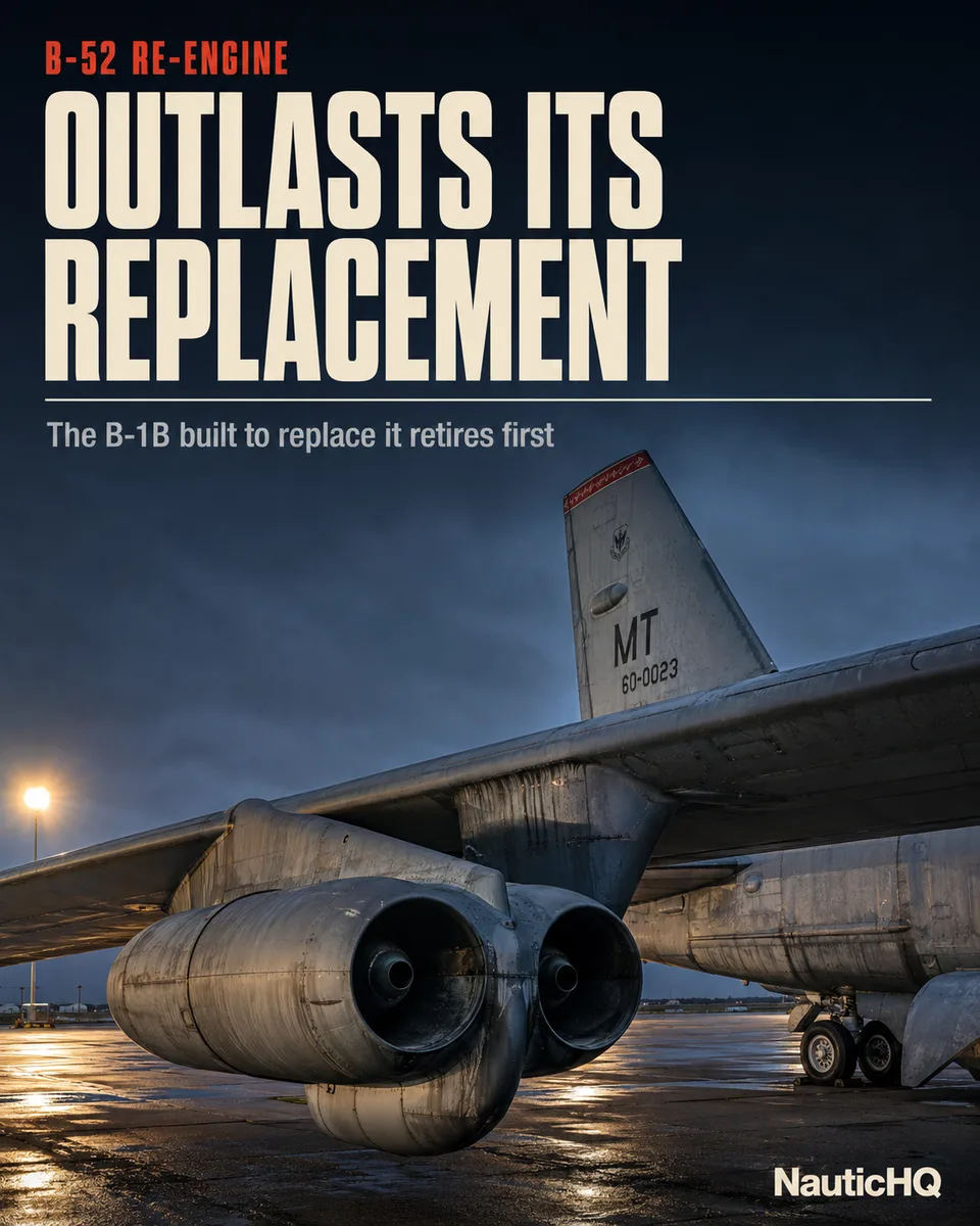 Rolls-Royce F130 Will Keep the B-52 Flying Past the B-1B