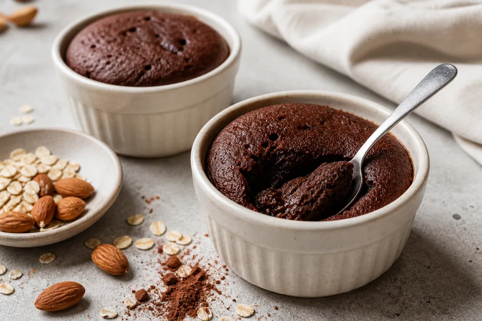 2 Chocolate Cakes, ready in 1 minute